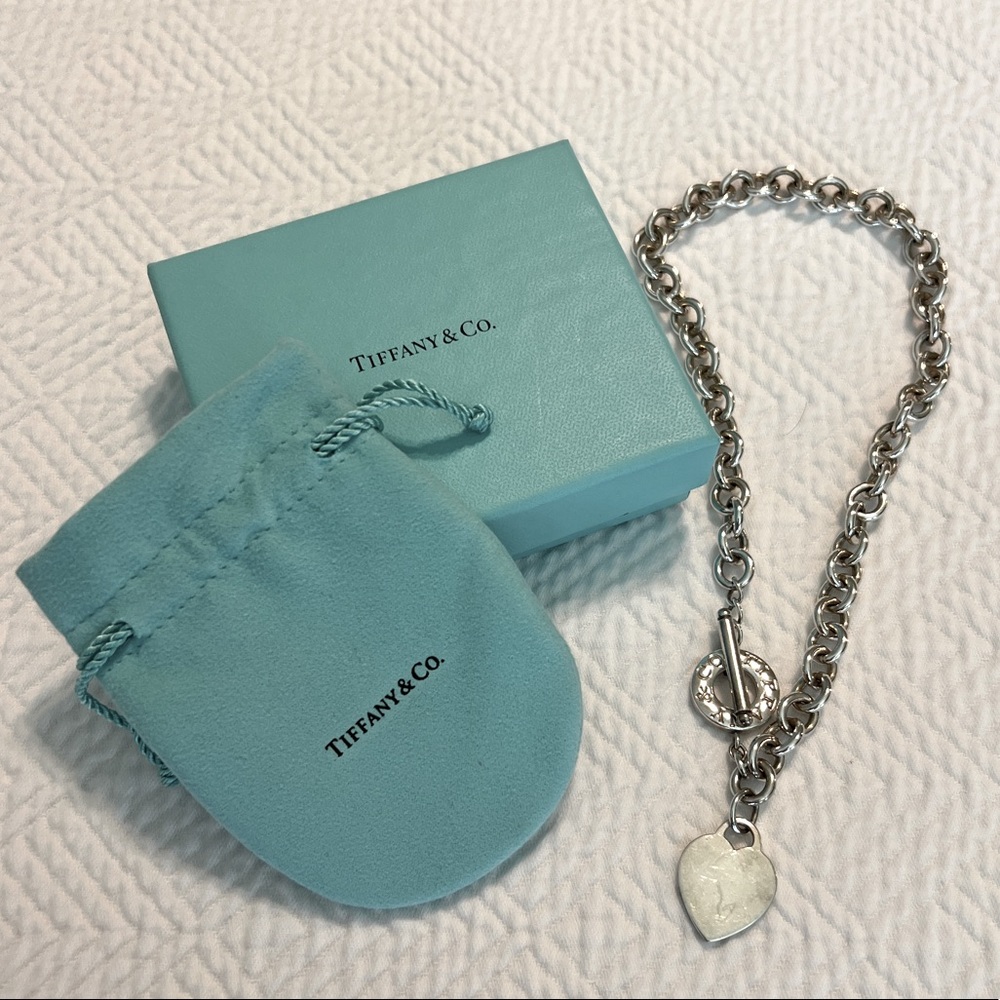 Tiffany & Co. Heart Toggle Necklace